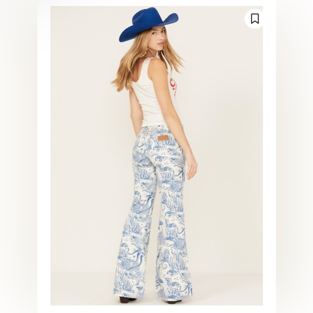 Wrangler Nautical Wanderer 622 Flare Jeans